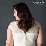 Illusion Neckline & Back - Dolly Couture Bridal 