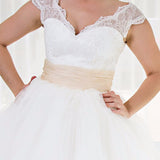 Avila Bay Ruched Band - wide - Dolly Couture Bridal 