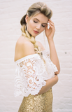 Coulante - capelet - Dolly Couture Bridal 